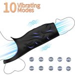 Best Seller 10 Vibration Soft Cock Ring for Sex Toy Box for Male Silicone Penis Ring Sex Products - 图片 2