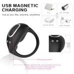 Vibrating Cock Ring Mens Vibrator Help Men Long-Lasting Erection Increase Potency - 图片 2