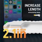 Penis Sleeve With Vibrator, Sex Toys Penis Extender - 图片 2