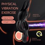 Wireless Remote Control Prostate Massager Penis Adult Sex Toy Vibrator Magnetic Delay Ejaculation Products Cock Ring - 图片 2