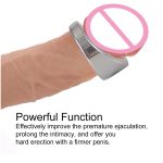 Stainless Steel Male Cock Ring Glans Ring Metal Penis Ring Delayed Ejaculation Increase Stimulation Sex Toys for Men - 图片 2