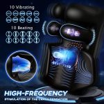 Xx Hot Training Male Masturbator 10 Finger Massage Tapping Vibrating Glans Stimulator Adult Sax Toys for Man - 图片 2