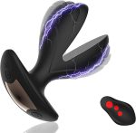 Vibrating Plug With Electric Shock Pulse Vibrator, Vibrator Prostate Massager Dildos for Men Vibradores - 图片 2