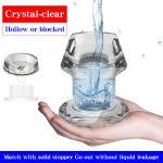 Hollow Anal Plug With Matched Stopper Enema Anal Expander Butt Plug Peep Vagina and Anus Dilation SM Sex Toys - 图片 2