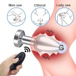 Men's Charging 10 Frequency Wireless Remote Control Plug Anal Grosso Plug Anal Con Vibration Anal Plug for Man - 图片 2