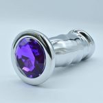 Dildos Shaped Butt Plug Sex Toy Metal Anal Plugs Men Plug Anal Trainer for Man Dildo Erotic Massager Stimulator Anal Trainer - 图片 2