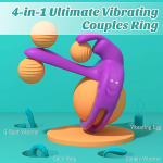 Cock Ring Vibrator APP Vibrating Sex Toy for Man Orgasm Penis Stimulation Male Delay Ejaculation Penis Rings - 图片 2