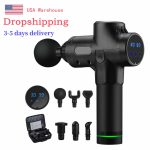Wholesale-Free Shipping From US- Professional Rechargeable Electrical Deep Vibration Tissue Fascia Muscle Massager Gun - 图片 2