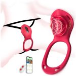 Adult BDSM Female Sex Toy Adult Products Panty Vibrators for Woman Multi Modes Adjustable Buckle Vibrating Rings - 图片 2
