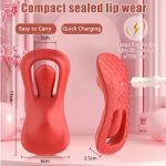 Factory Adult Novelty Sex Toys Control Tongue Vibrator Wearable Massager Withlicking Sextoy Adult Toys for Women - 图片 2