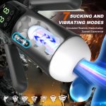 Bestselling Waterproof Handle Male Rotating Masturbator Telescopic Autom Atic Airplane Cup 8in1 Sucking Sex Toy for Men - 图片 2