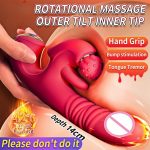 OEM/ODM Clit G Spot Sucking Vibrator Heated Model Dildo Vibrating Sex Toys for Woman Nipple Breast Female Adult Sexy Toy - 图片 2