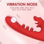 OEM/ODM Tongue Tease Vibrator Females Dual Pleasure G Spot Licking Toy 10 Speed Waterproof Adult Sex Toy - 图片 2