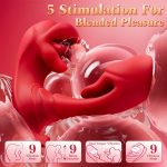 New Oral Sex Toys Wearable Vibrator 3 In1 G Spot Vibrator Toy Dildo Silicone Mold Adult Toys Dildo Vibrator for Women - 图片 2