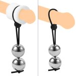 Weighty Penis Stretcher Tool Adjustable Penis Physical Exercise Metal Cock Ball Sex Toys Penis Extender Device for Male - 图片 2