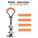 Weighty Penis Extender Ball Adjustable Metal Physical Penis Exercise Training Tool Penis Stretcher Device for Male - 图片 2