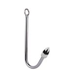 Anal Hook, Solid Single Ball Rope Hook With 2 Replaceable Balls and Ring, Bondage Fetish Toy for Unisex Adult - 图片 2