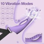 Japan Adjustable Strap-On Face Chin Harness Vibrator Dildo, Wearable Headband Sex Toy for Couple Head Oral and Solo Play Xxxx - 图片 2