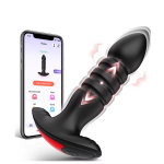 App Control Anal Plug Vibrator Sex Toy for Men Women Other Sex Products 7 Thrusting Vibrating Modes Prostate Butt Plug - 图片 2