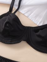 Cheap Price Adult Sexy Sport Black Underwear Sleepwear Brief Panty Set Many Colors - 图片 2