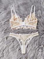 Wholesale Vendors Women Sexy Erotic Lingerie Set Hot Transparent Two Piece V Shape Decorative Lingerie Sexy Underwear Set - 图片 2