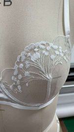 Pure White Lace Lingerie for Women Sexy Comfortable Breathable Push-Up Bras Embroidered Summer Fresh Panties-Thongs - 图片 2