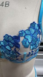 Women's Sexy Lingerie Set Super Beautiful Pure Desire Mesh Bra Set XL Cup Size Logo Waist Solid Lace - 图片 2