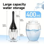 400ml Automatic Electric Enema Bulb Silicone Enema Douche 7 Spray Holes Colon Cleaning Cleaner Anti-back Flow Irrigation - 图片 2