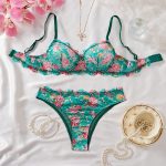 Women's Sexy Lace Erotic Lingerie Set Cheap Price Summer Underwear with Lace Bra Panties Comfortable and Stylish - 图片 2