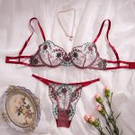 Manufacturer New Design Women's Sexy Lingerie One Piece Lace Underwear Sets Multiple Colors Hollowed Out Women Lingerie Sets - 图片 2