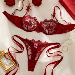 Women Babydoll Lingerie Sets Plus Size Underwear Set Adult Naughty Bra Briefs 2 Piece Sexy Lace Female Erotic Clothing - 图片 2