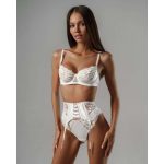 Lace Thin French Bra, a Popular Red Sexy Lingerie in Europe and America. Women's Bra, Large Chest, Small Look, Anti-sagging - 图片 3