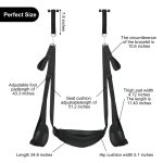BDSM Toys Bedroom Door Swing Chair Sex Toy with Adjustable Strap Couples Bondage Kit Gear Sex Sling Furniture for Couples - 图片 3