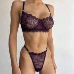 New Sexy Lingerie Sets for Women From Europe and America, Featuring Lace Straps, Steel Rims, Leg Wraps and Halter Tops - 图片 3