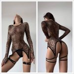 A New Long-sleeved, Hot, Sexy and See-through Fashionable Women's Lingerie Set, a Bestseller From Europe and America - 图片 3
