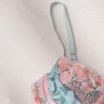 European and American Sexy Women's Clothing, Floral Embroidery, Lingerie, Bra, Sex Suit, Sex Lingerie, Garter, Satin Embroidery - 图片 3