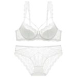 European and American Romantic and Sexy Underwear, Large Chest and Small Look Bra Set, Sexy Lace Thin Bra Set - 图片 3