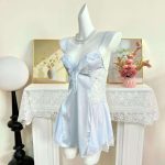 No Minimum Sexy Lingerie Nightdress Thong Set Attractive Sleepwear Robe Sexy Lingerie for Women Sling Pure Nightdress - 图片 3