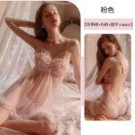 High Quality Womens Sexy Cutout Sheer Lace Lingerie Seductive Sleep Dressessoft Lightweight Perfect for Intimate Nights - 图片 3