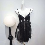 Original Sexy Intimate Sleepwear2025 Summer New Premium Padded Pureelegant Nightgown Cute and Seductive Sleep Dress - 图片 3