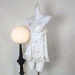 Sexy Vneck Backless Nightgown for Womensmooth Loose Comfortable,Breathable and Alluring - 图片 3