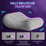 Inflatable Aid Wedge Sex Pillow Love Position Cushione Sex Furniture Erotic Sex Sofa Adult Games BDSM Toys for Couples Women% - 图片 3