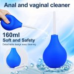 160ml Enema Rectal Shower Silicone Anal Douche Enema Bulb Vaginal Douche Enema Cleaner for Women or Man Health - 图片 3