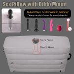 Bondage Furniture Dildo Mount Multi-functional Couples BDSM Sex Furniture Inflatable Sex Cushion with Handcuffs - 图片 3