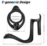Male Silicone Penis Rings Scrotum Bind Delay Ejaculation Sexy Erection Rings Couple Lover Sex Shop Sex Toys for Men Ring Cock - 图片 3