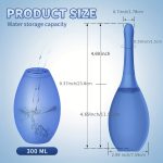 OEM Bendable Silicone Nozzle Enema Bulb Kit Anti-Backflow Shower Douche for Colon Cleanse Anal Sex Toys for Men and Women - 图片 3