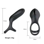 Vibrator for Men Penis Massager Ring Masturbator Penis Vibrating Ring Adult Sex Toys for Male - 图片 3