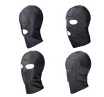 Sexy Toys Open Mouth Eye Bondage Party Mask Cosplay Slave Punish Headgear Mask Exotic Apparel Sex Products BDSM Fetish Mask Hood - 图片 3