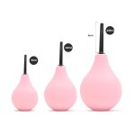 Reusable Pear Shaped Silicone Vagina Cleaner Enema Rectal Shower Tools Silicone Anal Cleaning Enema Bulb for Anal Cleaning - 图片 3