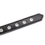 Breathable Ball Gag Harness for Adult Bondage Restraints Sex Play Black Leather Silicone Ball Gag - 图片 3